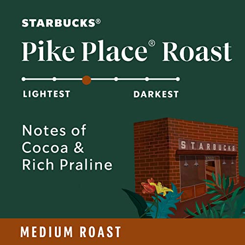 Starbucks Pike Place Roast Medium Roast K-Cup Coffee Pods 96 Count