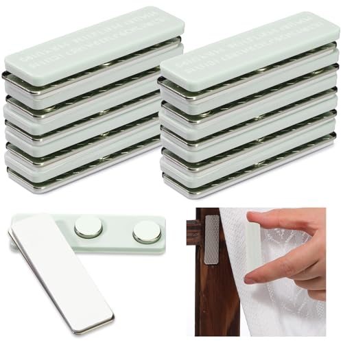 24 Pairs Waterproof Magnetic Curtain Closures for Outdoor Patio Curtains
