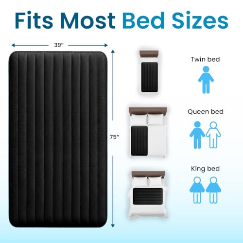 Cooling Mattress Pad for Hot Sleepers - 100% Cotton, 4 Speeds