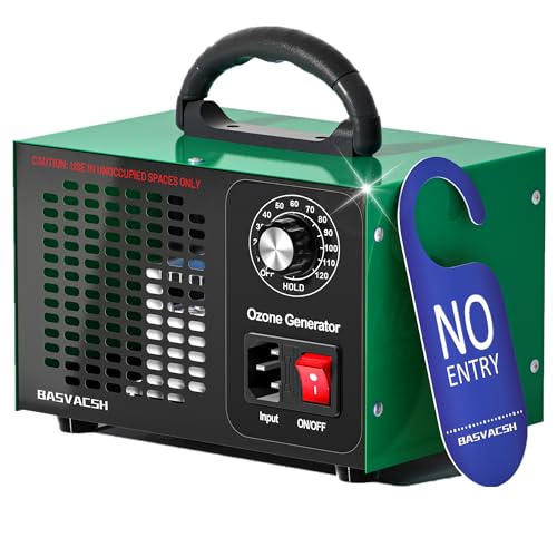 45,000mg/h Ozone Generator and Air Ionizer Odor Eliminator for Home and Car