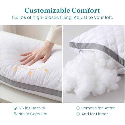 Adjustable Full Body Pillow for Side Sleepers | Plush Support