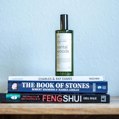 Santal Woods Room Spray, Long-Lasting Essential Oil Air Freshener - 6.76 oz
