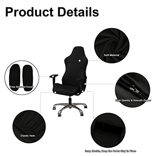Gaming Chair Slipcover - Stretch Protector for Reclining Chairs