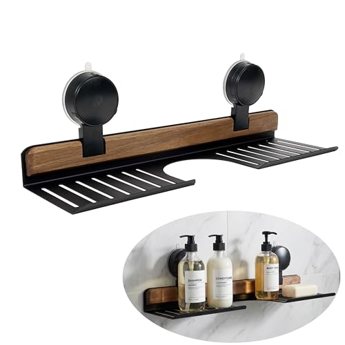 15.7-Inch Over Sink Shelf, Suction Cup Kitchen and Bathroom Organizer