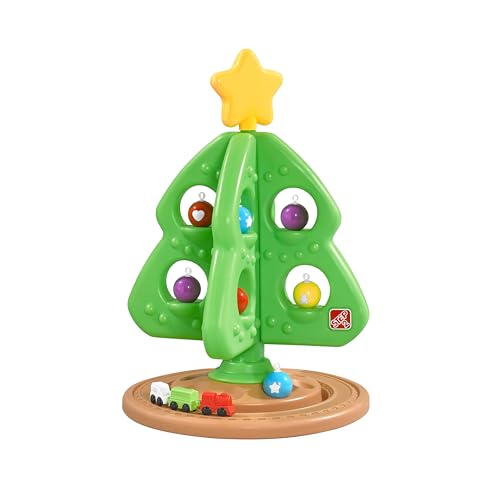 Kids Interactive Toddler Christmas Tree Toy Set with Ornaments & Mini Train