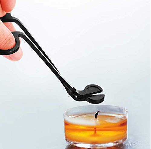 Candle Wick Trimmer - Stainless Steel Cutter Scissor in Matte Black