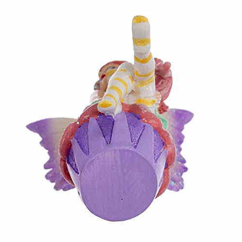 Amy Brown Fairy Cupcake Ornament - Whimsical Christmas Tree Decoration