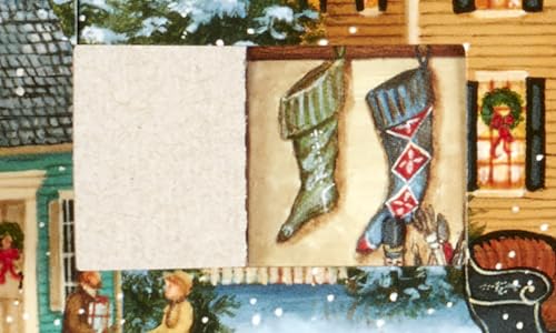 Vermont Christmas Company Advent Calendar - Holiday Pictures, 11x14 Inches, Countdown to Christmas