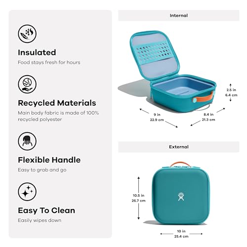 Hydro Flask Kids Small Insulated Lunch Box Anemone