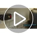Portable Ceramic Space Heater for Bathroom and Indoor with Safety Plug