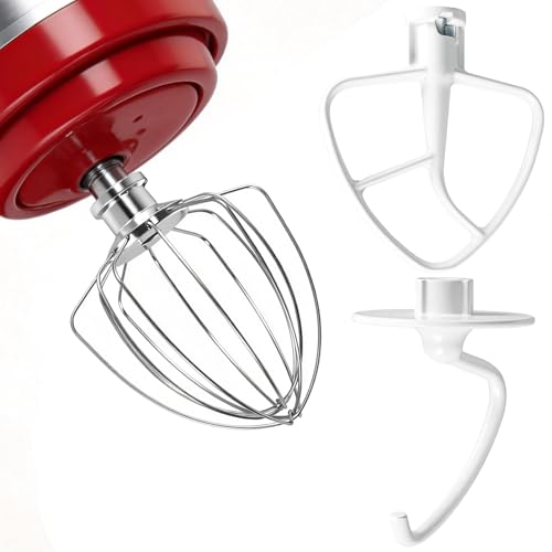 3-Piece Stand Mixer Attachment Set for 4.5-5QT Tilt-Head Mixers