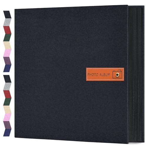 Large 4x6 Photo Album, 600-Capacity Linen Hardcover Photo Book