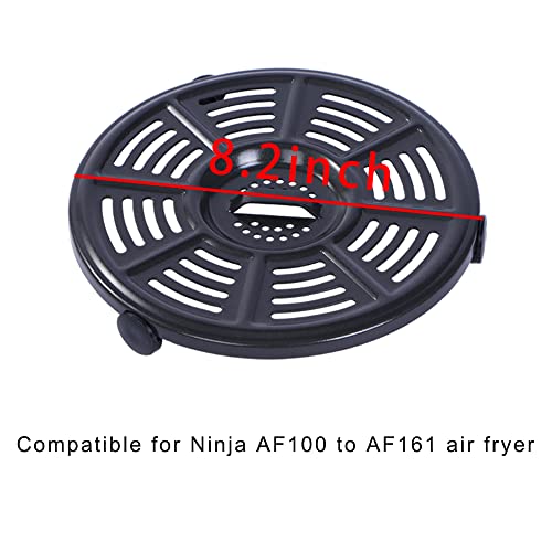 8.2-Inch Non-Stick Air Fryer Crisper Plate, Ceramic Coated Grill Pan
