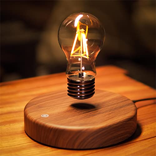 HCNT 1 Magnetic Levitating Floating LED Desk Lamp - 360° Rotating Night Light