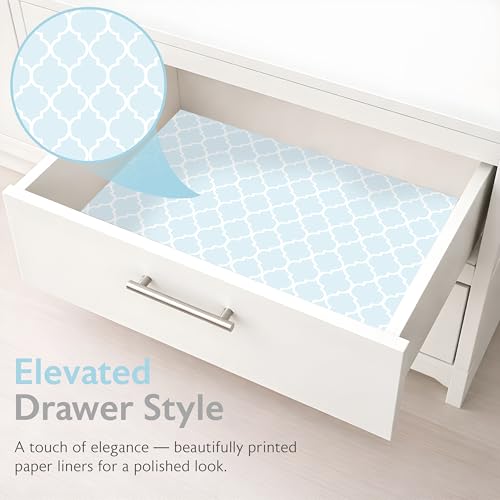 Scented Drawer Liners for Dresser - 6 Large Non-Adhesive Lavender Sheets
