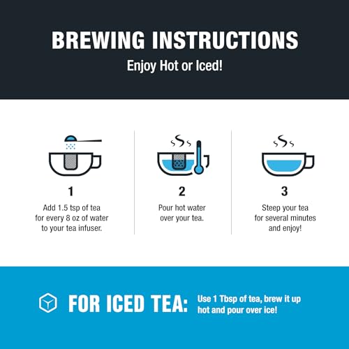 Tiesta Tea - Herbal Tea Gift Box, Loose Leaf, Medium to Non-Caffeinated Variety Pack, Make Hot & Iced, 3 Pouches of Assorted Blends with Herbal, White & Fruit Bags