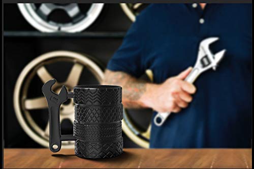 Car Tire Mug - Car Lover Gift for Mechanics & Enthusiasts