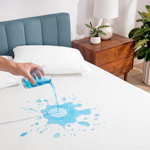 Queen Size Waterproof Mattress Protector - Breathable & Noiseless
