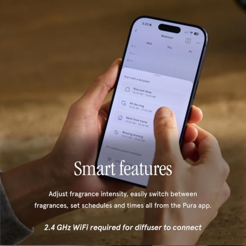 Vanilla Smart Plug-In Diffuser Refill - 2-Pack Scent Vials for Home & Office