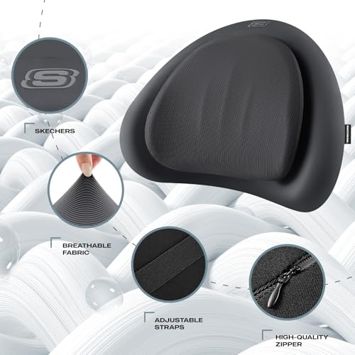 Memory Foam Lumbar Support Pillow for Back Pain Relief
