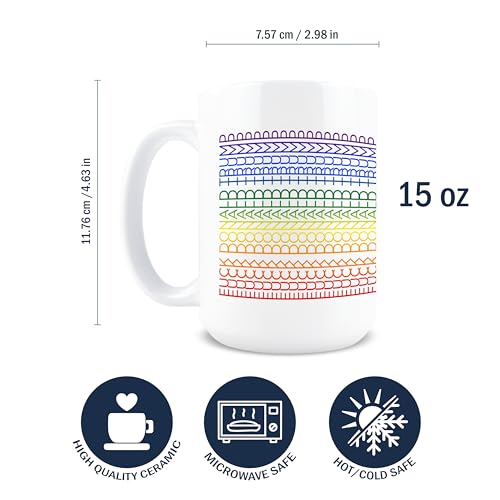 Hogg Anti Trump Coffee Mug 15oz - Hidden Message Gag Gift