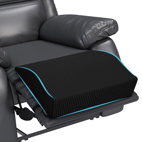 Ergonomic Recliner Leg Rest Cushion with Adjustable Straps - 20x17x5 inches