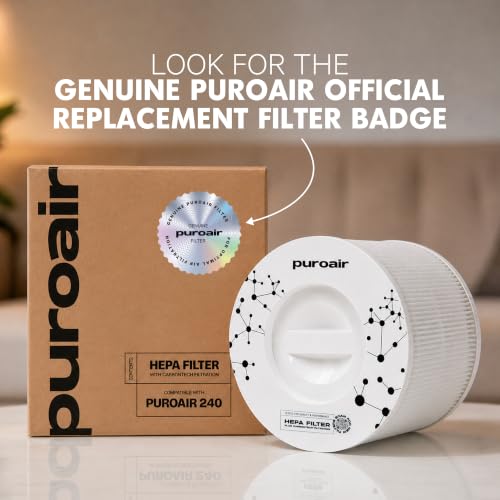 PuroAir 240 Replacement Filter HEPA & CarbonTech 2PK