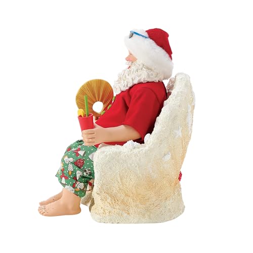 Department 56 Possible Dreams Santa by the Sea Figurine, 9 inch