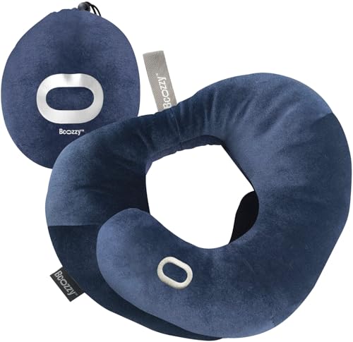 Travel Neck Pillow for Pain Relief - Adjustable and Washable