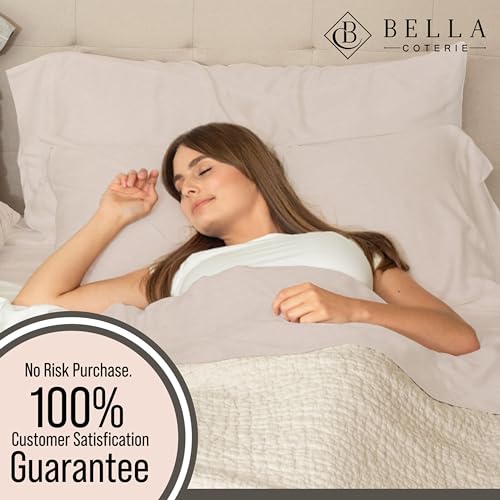 Bella Coterie Luxury Bamboo Viscose King Sheet Set - 18" Deep Pocket