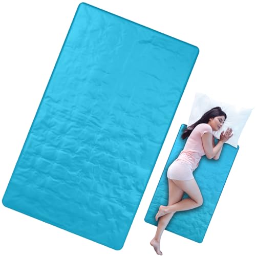Cooling Mattress Pad, 48x28 Inch Gel Bed Mat for Hot Sleepers