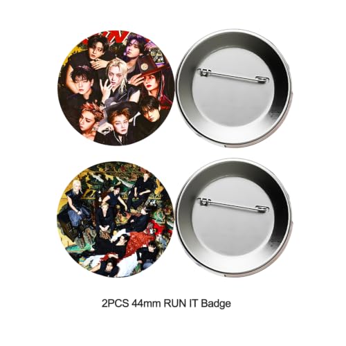 K-Pop Idol Photocard Gift Box Set with Stickers, Lanyard, and Keychain