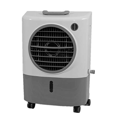 Portable 1300 CFM Evaporative Air Cooler 2-Speed Outdoor Fan White