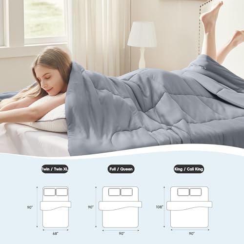 Cooling Comforter for Hot Sleepers - King Size, Breathable Design