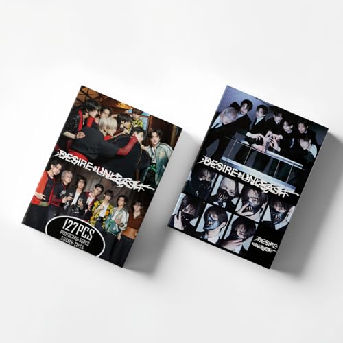 127-Piece Photocard and Sticker Set - Lomo Card Collection for Fans