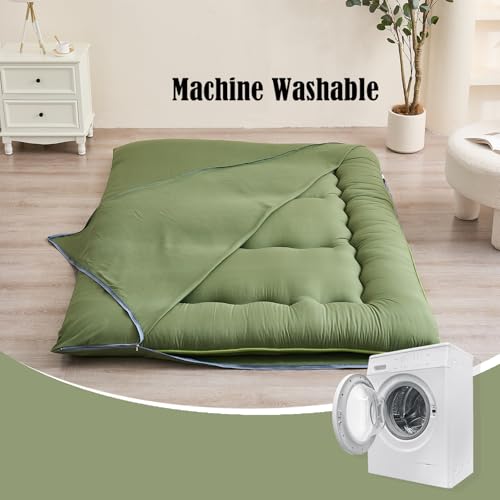 Soft Zippered Futon Mattress Cover - Easy to Clean & Comfortable