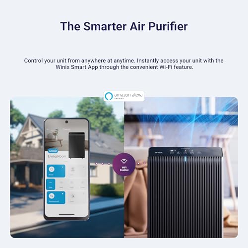 WINIX 5510 True HEPA Air Purifier with App Support and Carbon Filter