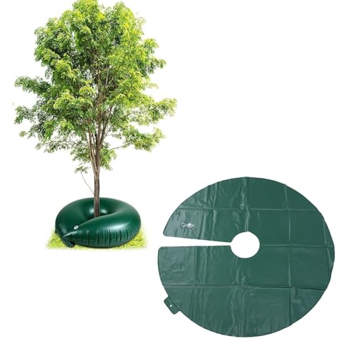 10 Gallon Tree Watering Bag - Slow Release Drip Irrigation Mat (23.6 in)