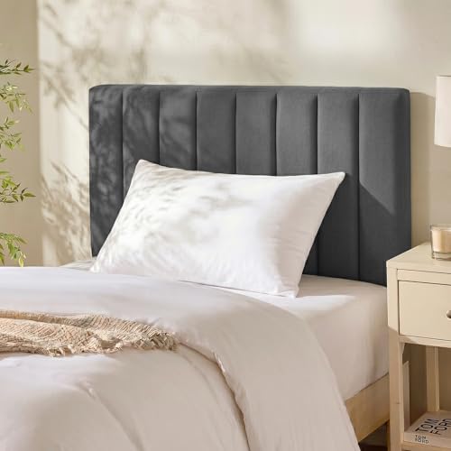 Hearth & Harbor Wall Mounted Twin Headboard Only, Bed Size