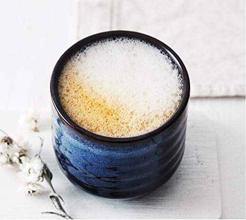Japanese Style Ceramic Tea & Coffee Set with 4 Colors – 200ml Mate Cups, Gift-Ready