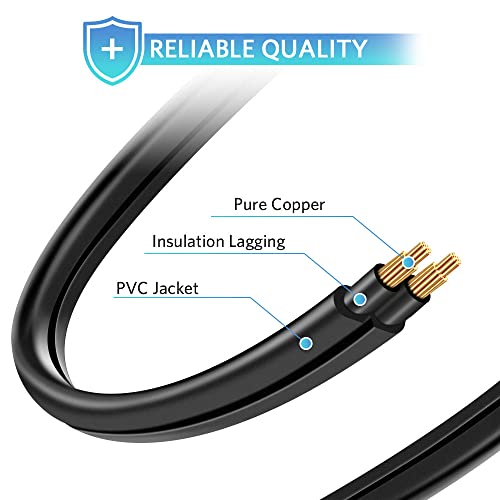 6ft Universal 2-Prong AC Power Cord for Recliners and Lift Chairs