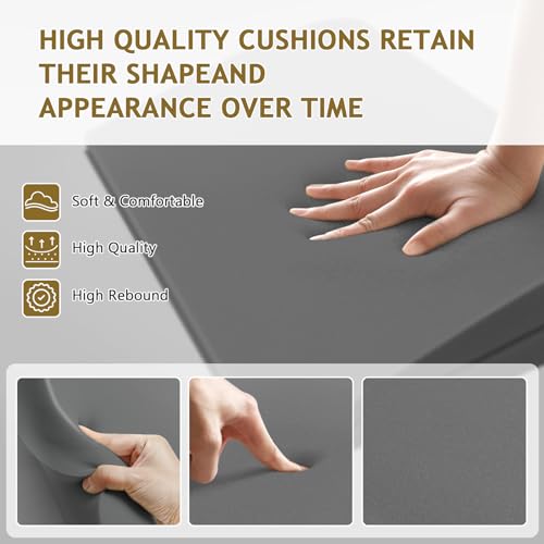 Sagging Couch Cushion Support Insert - High-Density Foam Pad, 20x20x2 Inches