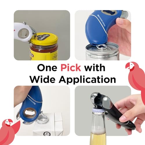 Kitchen Mama Epic One Multifunction Jar & Bottle Opener - Red