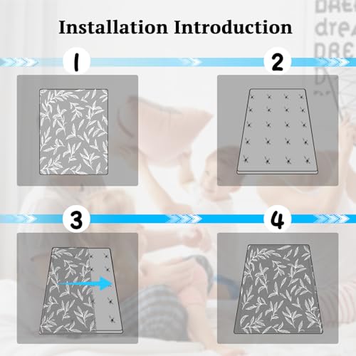 100% Cotton Futon Mattress Cover - Twin Size Washable Floor Mat Protector