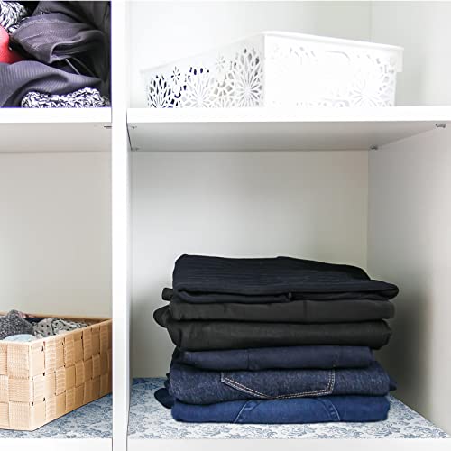 24 Sheets Scented Drawer Liners - 15.7 x 22.8 Inch Floral Fragrant Paper