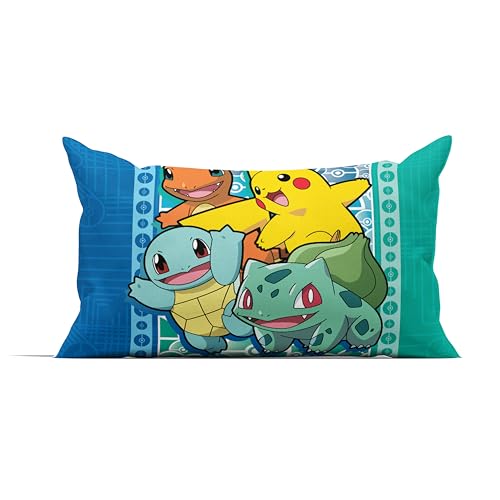 Pokemon First Starters Twin Bed in a Bag Set - 4-Piece Kids Bedding