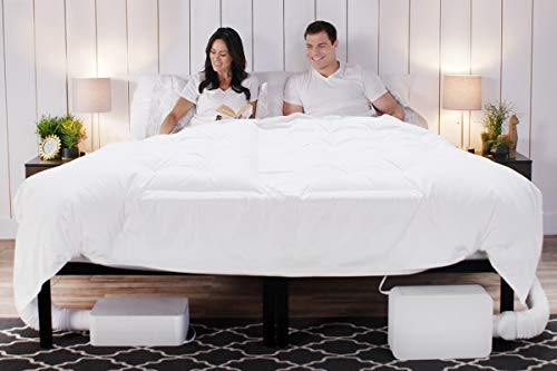 Dual Zone Cooling & Heating Climate Fan for King Beds