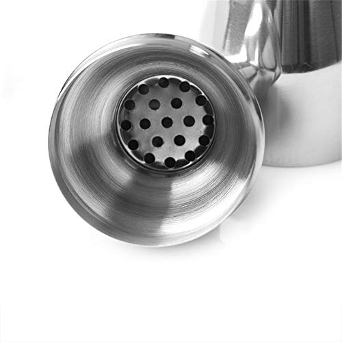 Delidge 8oz (250ml) Cocktail Shaker - Mini Martini Barware, Leakproof Stainless Steel