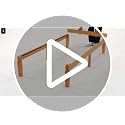 Full Size Solid Wood Platform Bed Frame, 12-Inch Noise-Free Slat Base