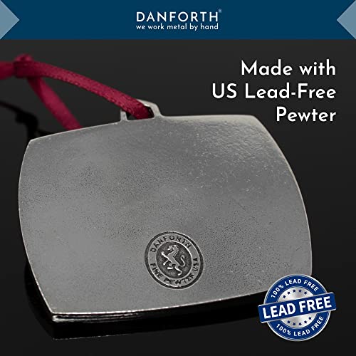 DANFORTH Covered Bridge Ornament | Pewter Handcrafted in USA